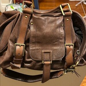 Botkier Dark Brown Sasha leather satchel